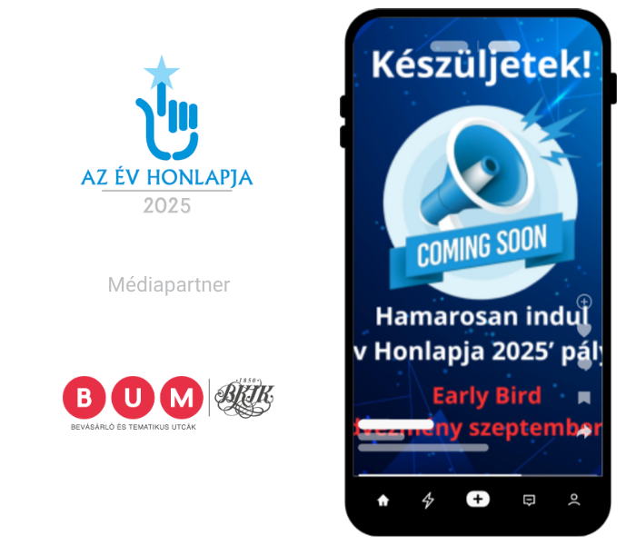 Hamarosan indul ‘Az Év Honlapja 2025’ pályázat