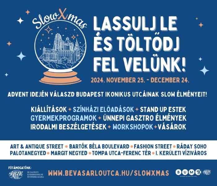 SlowXmas 2024 - Lassulj le és töltődj fel Velünk!