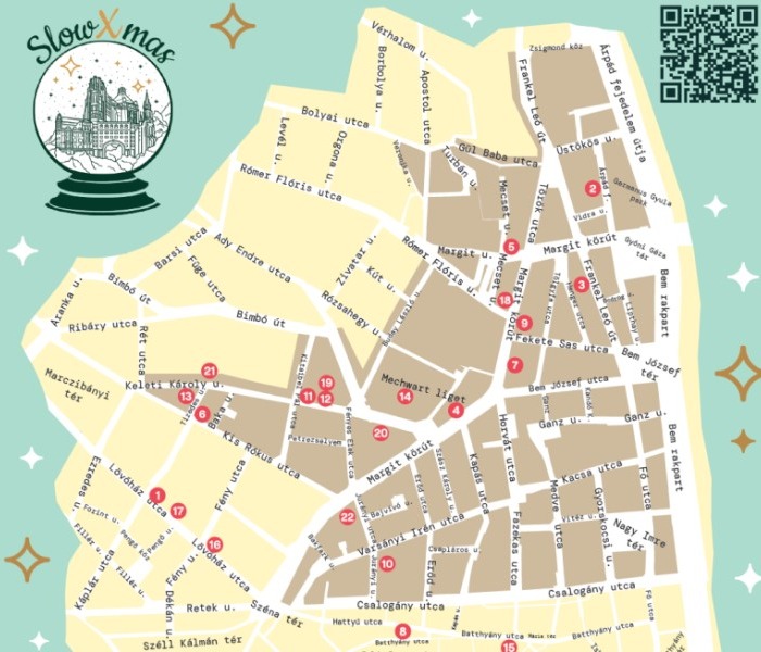 A Margit-negyed is a lelassulást hirdeti az adventi időszakban