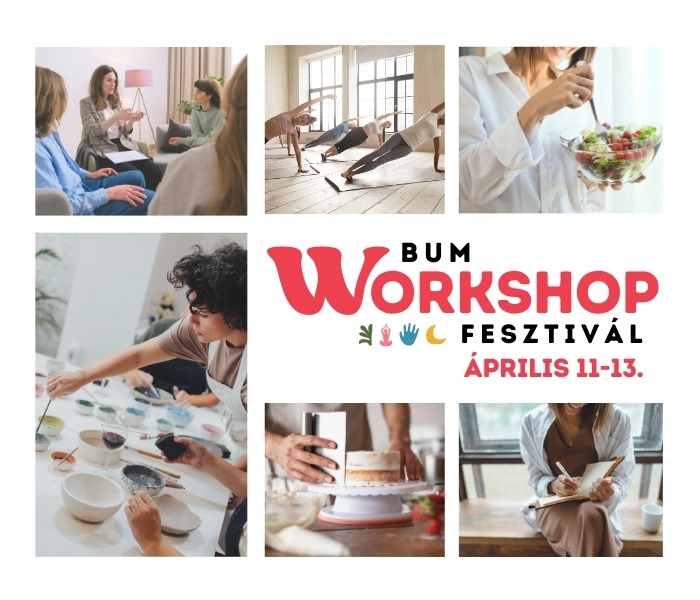 BUM Workshop Fesztivál 2025 - tavasz