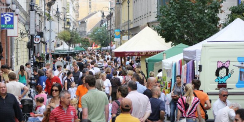 Királyi Vásár a Király utcában 2011-ben