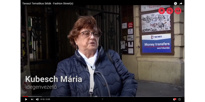 Fashion Street(s) - A divat utcái egykor és ma